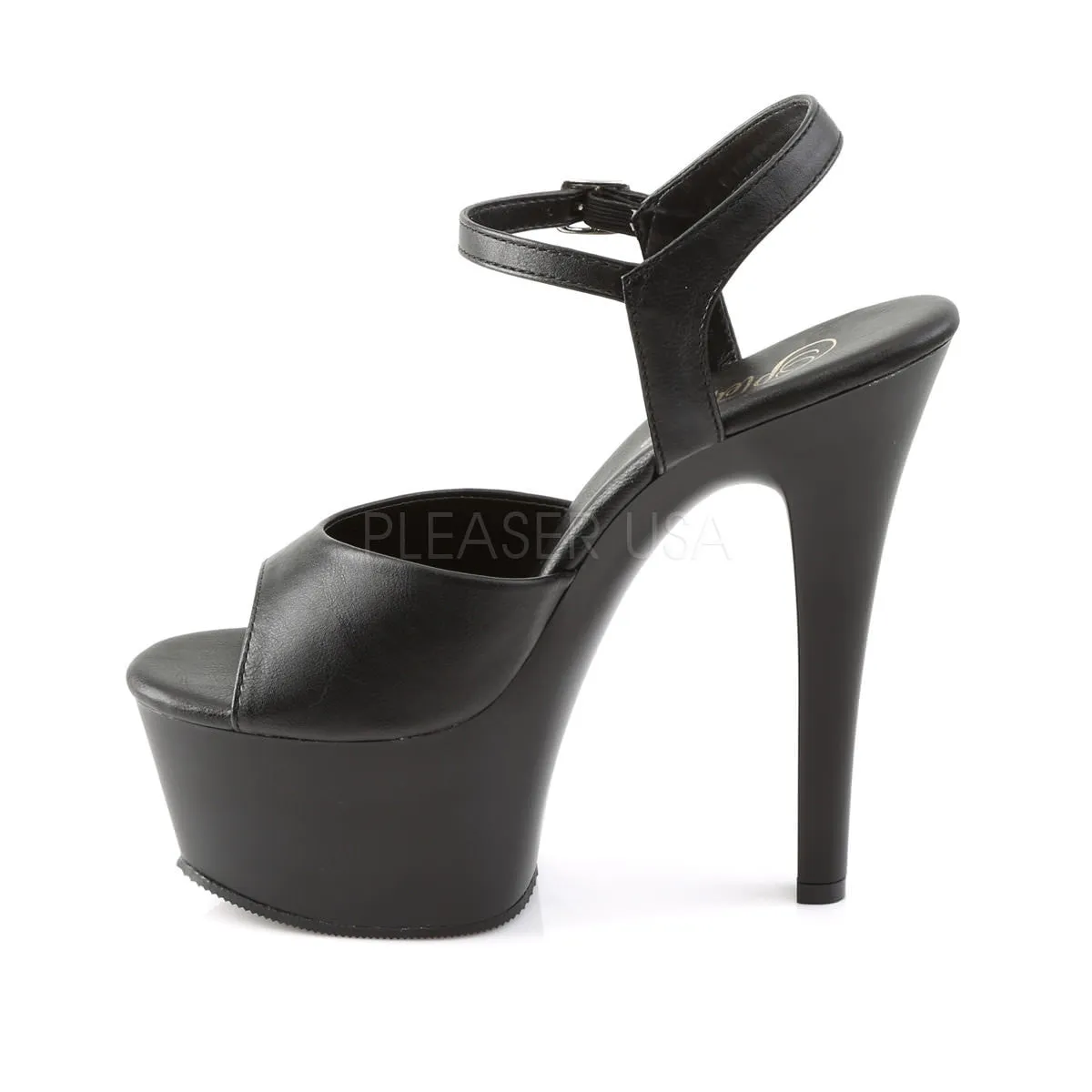 6 Inch Heel ASPIRE-609 Black Matte