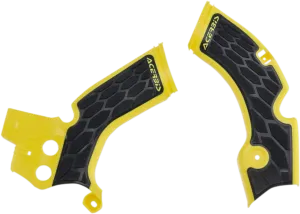 ACERBIS X-Grip Frame Guards - Yellow/Black 2688751017