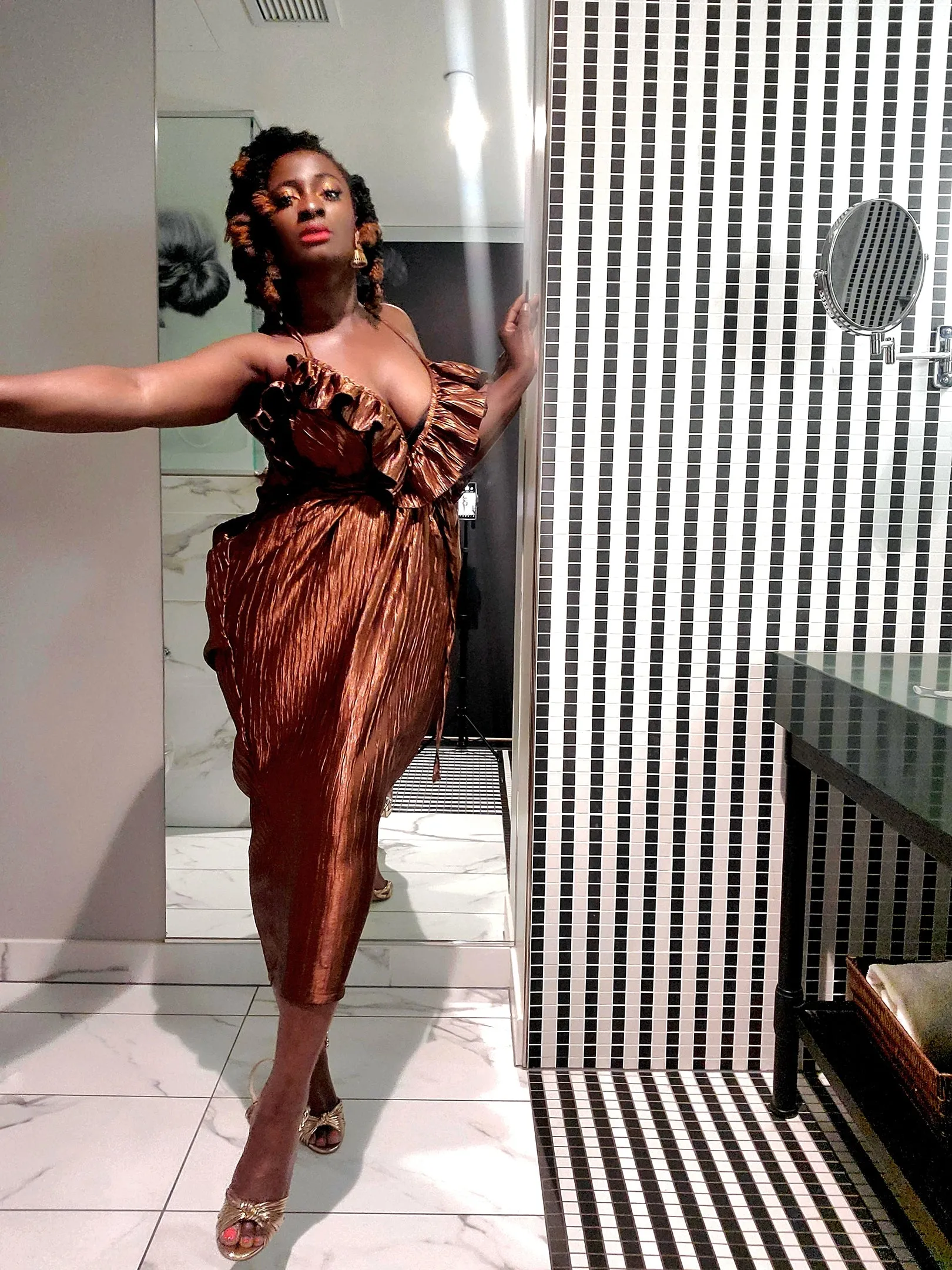Asesa Versatile  Dress Brown
