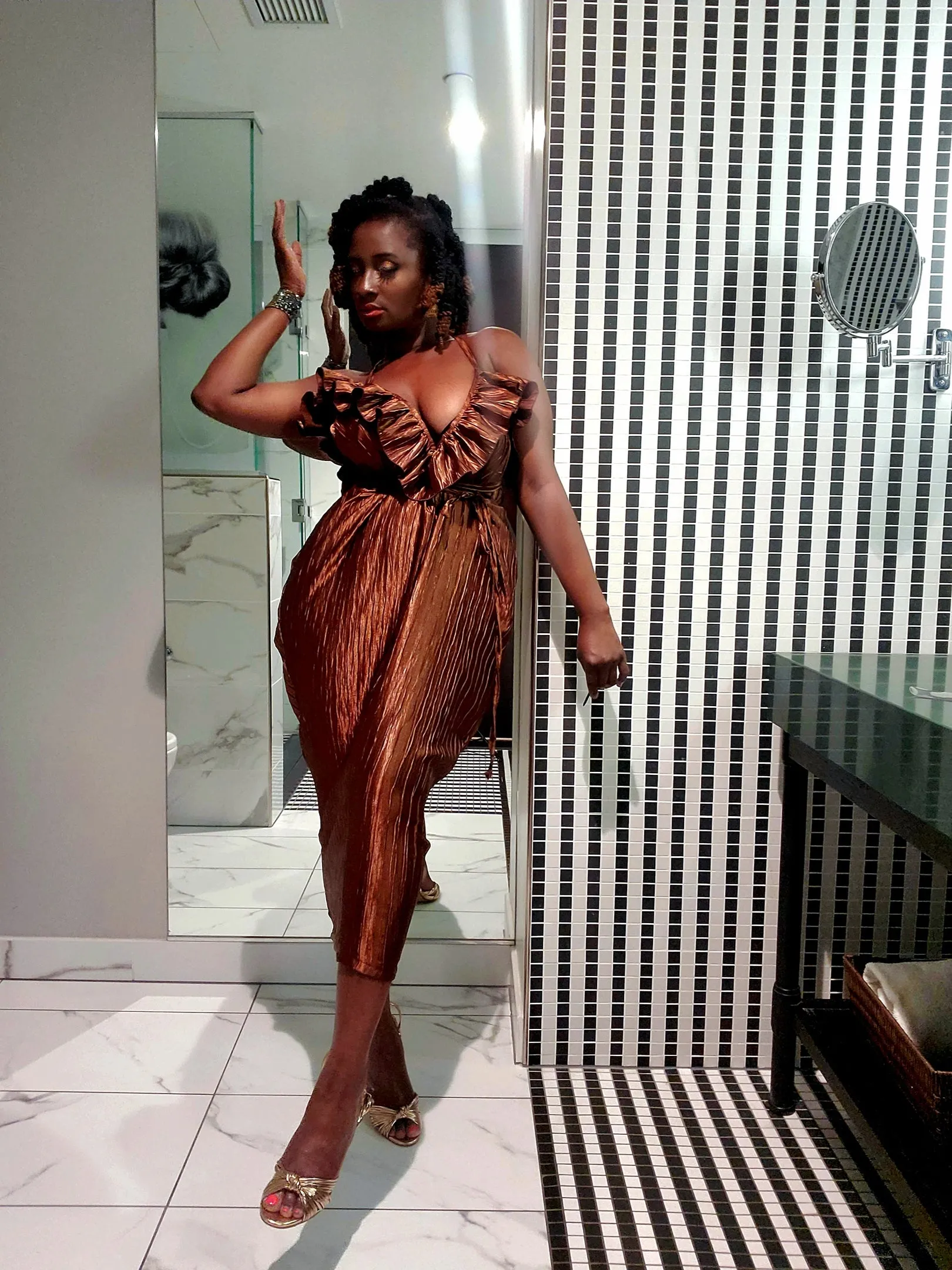 Asesa Versatile  Dress Brown