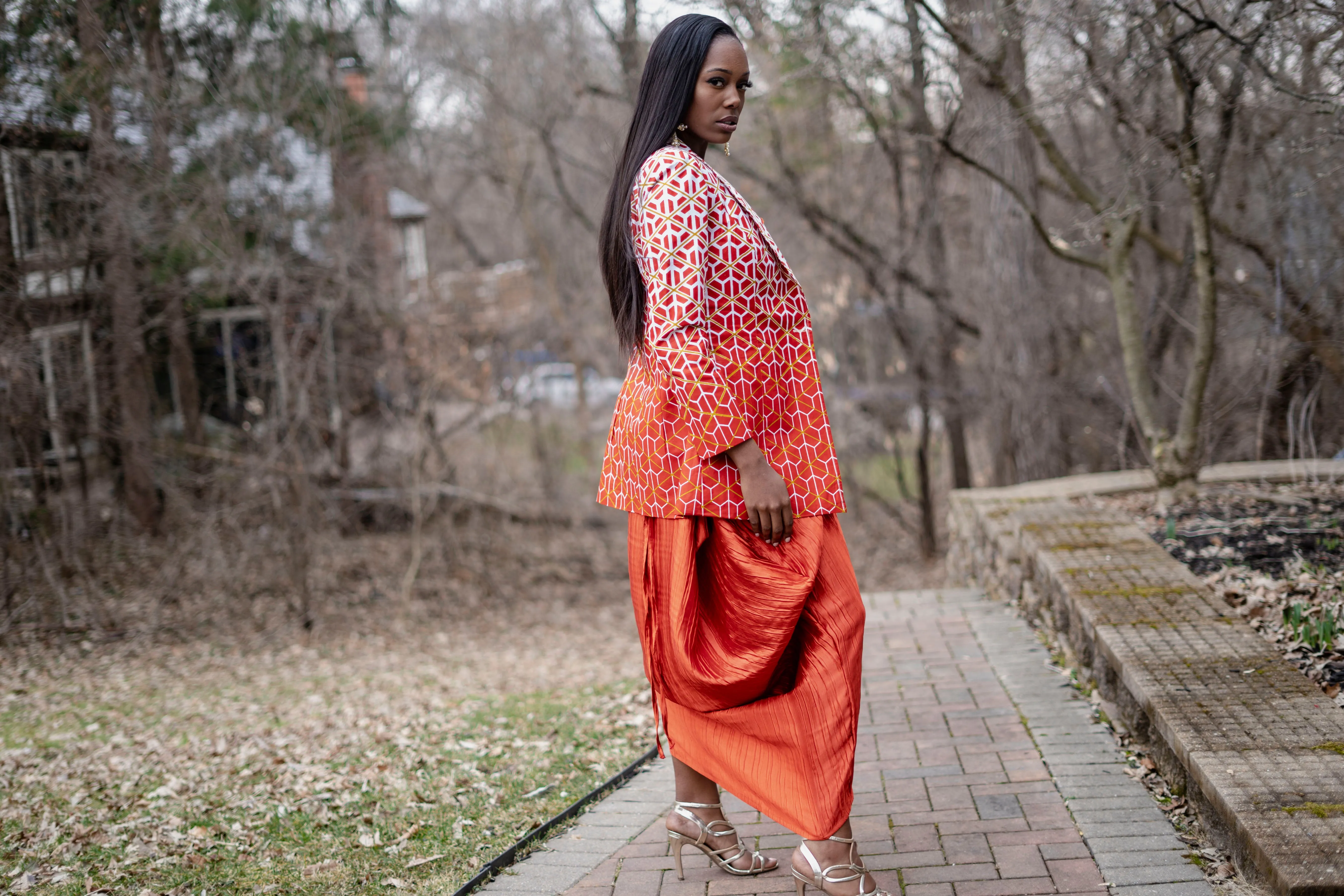 Asesa Versatile  Dress Orange