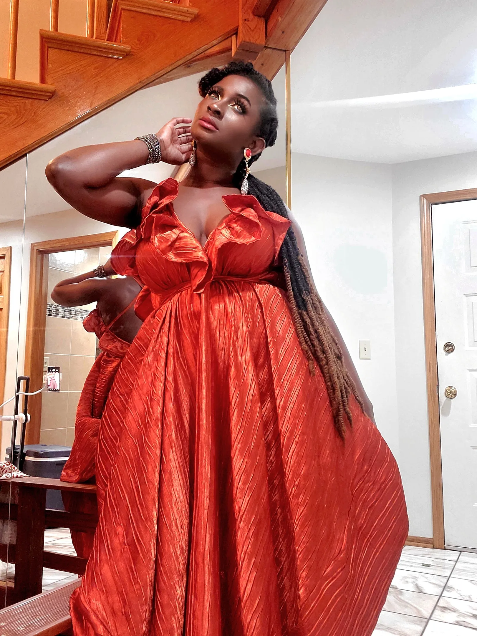 Asesa Versatile  Dress Orange