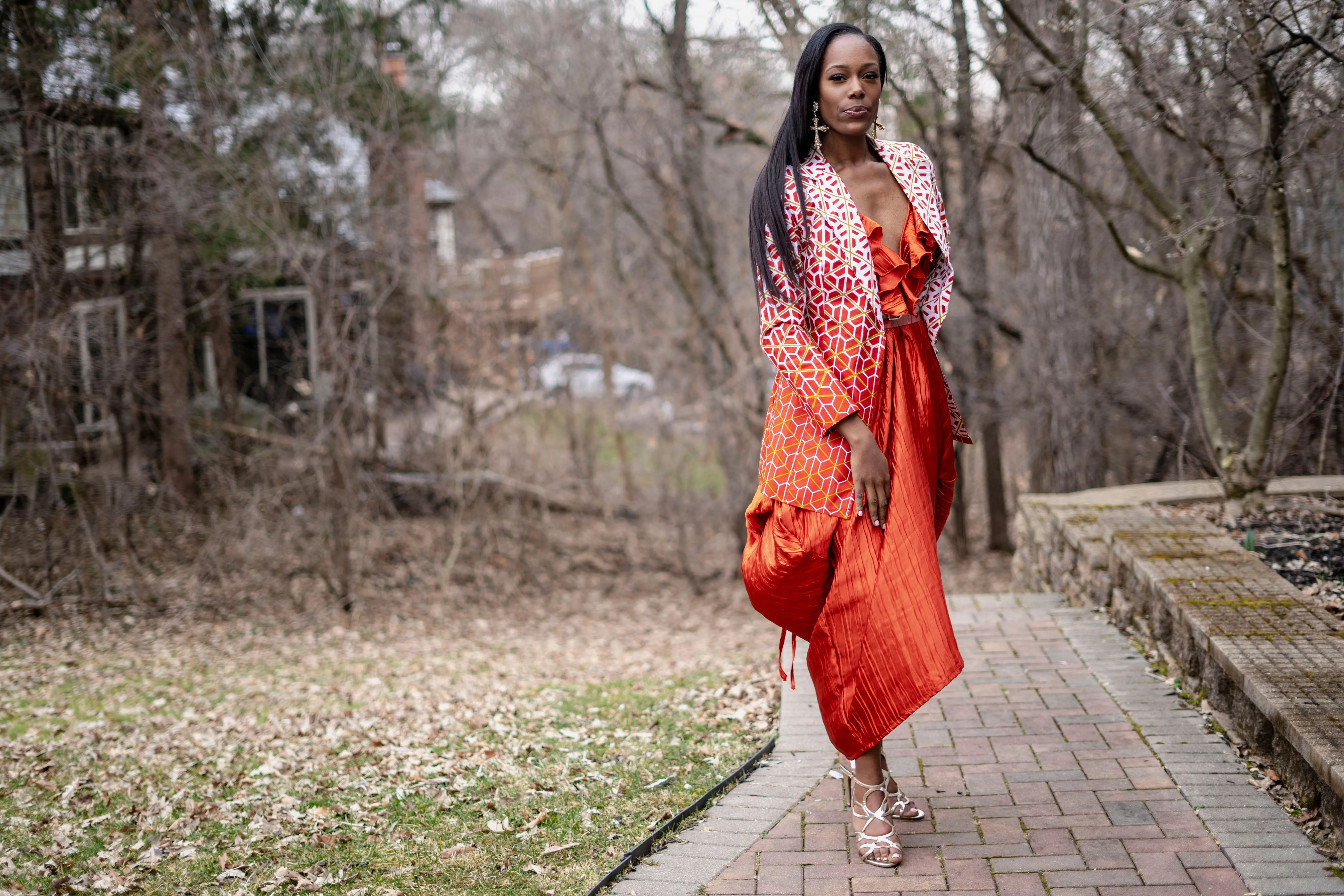 Asesa Versatile  Dress Orange
