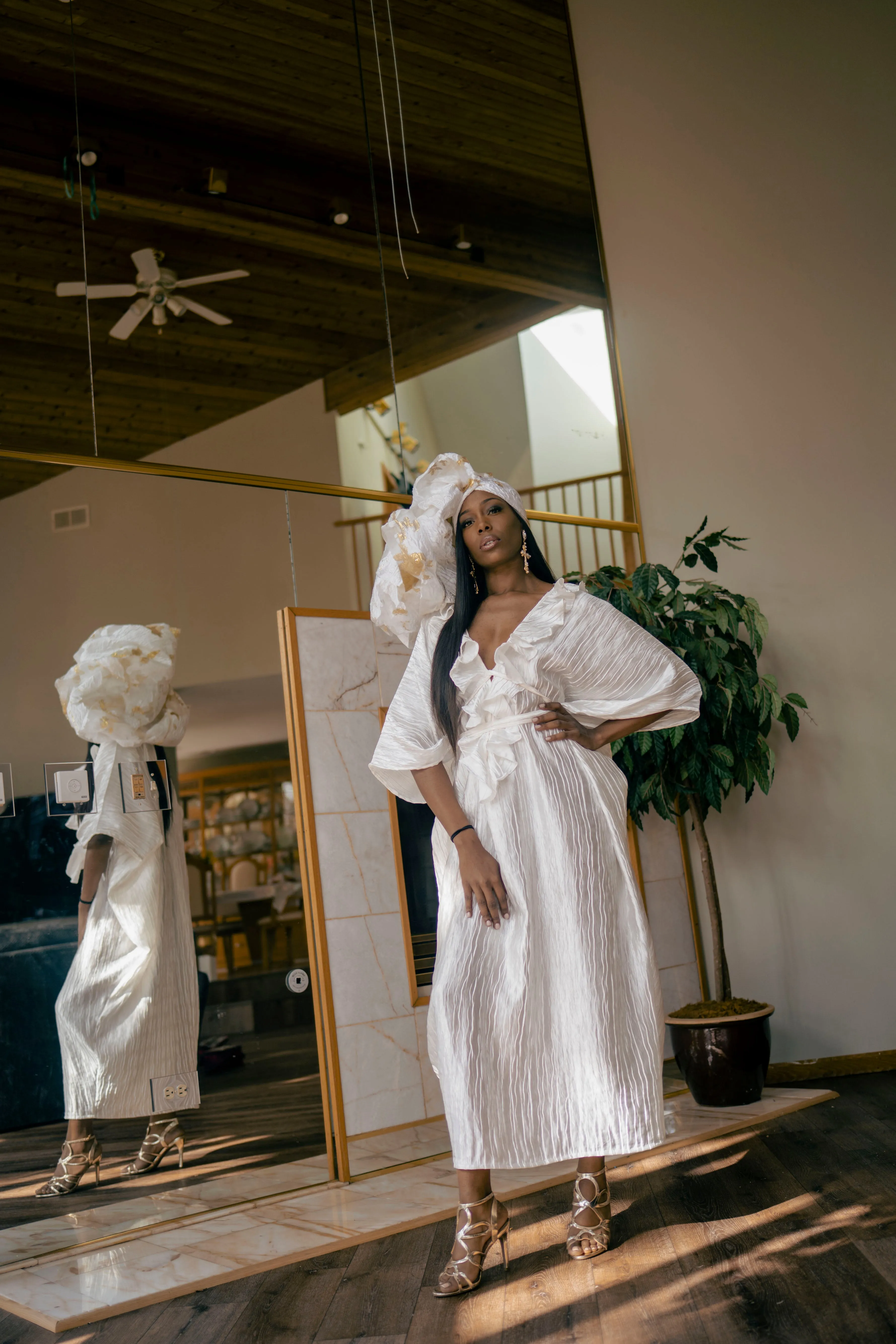 Asesa Versatile  Dress White