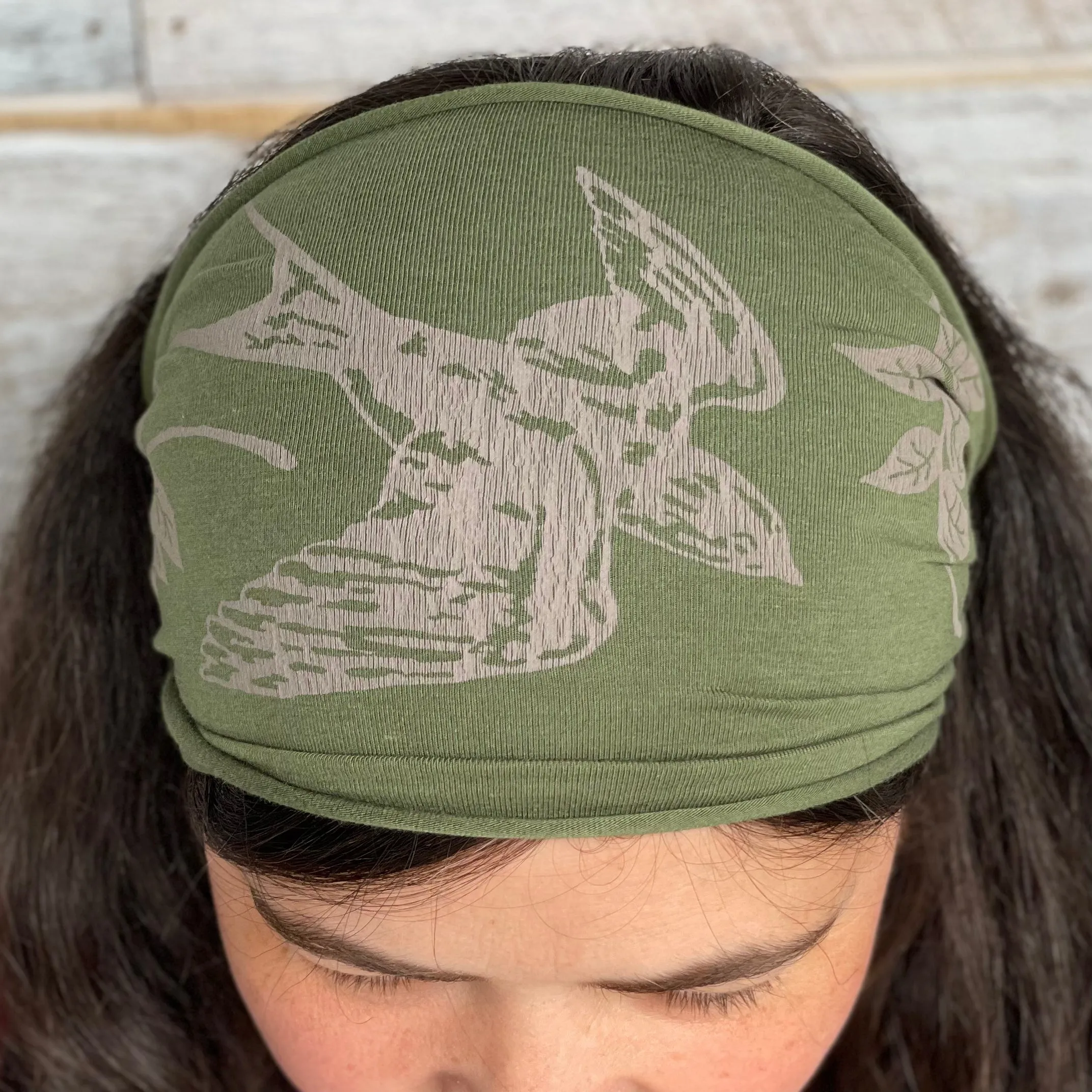 Barn Swallow Headband - Green