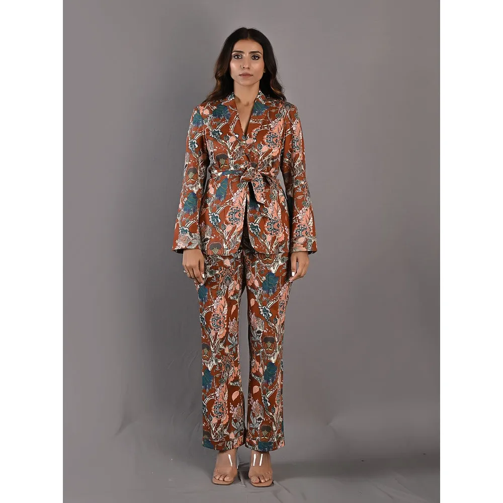 Bohame Samatha Multi & Maroon Jacket (Set of 3)