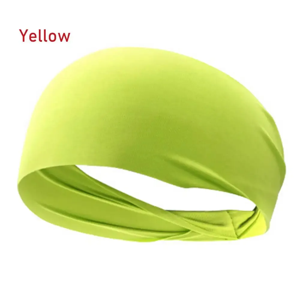 Elastic Yoga Headband for Running & Gym - Unisex