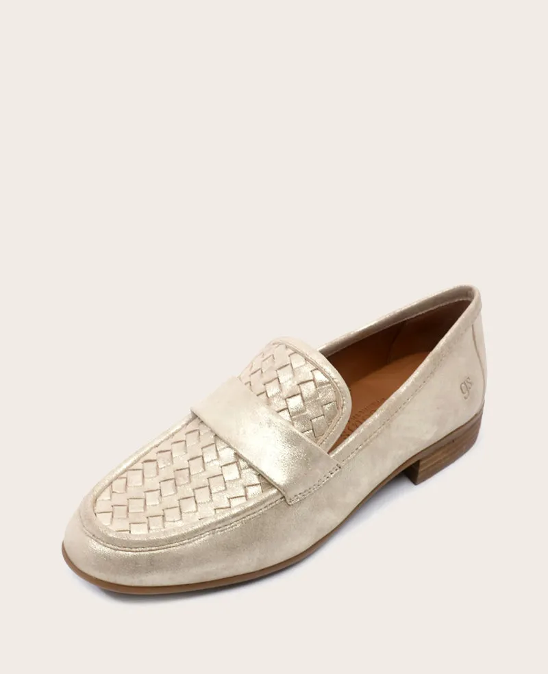 GENTLE SOULS - Crew Woven Metallic Loafer