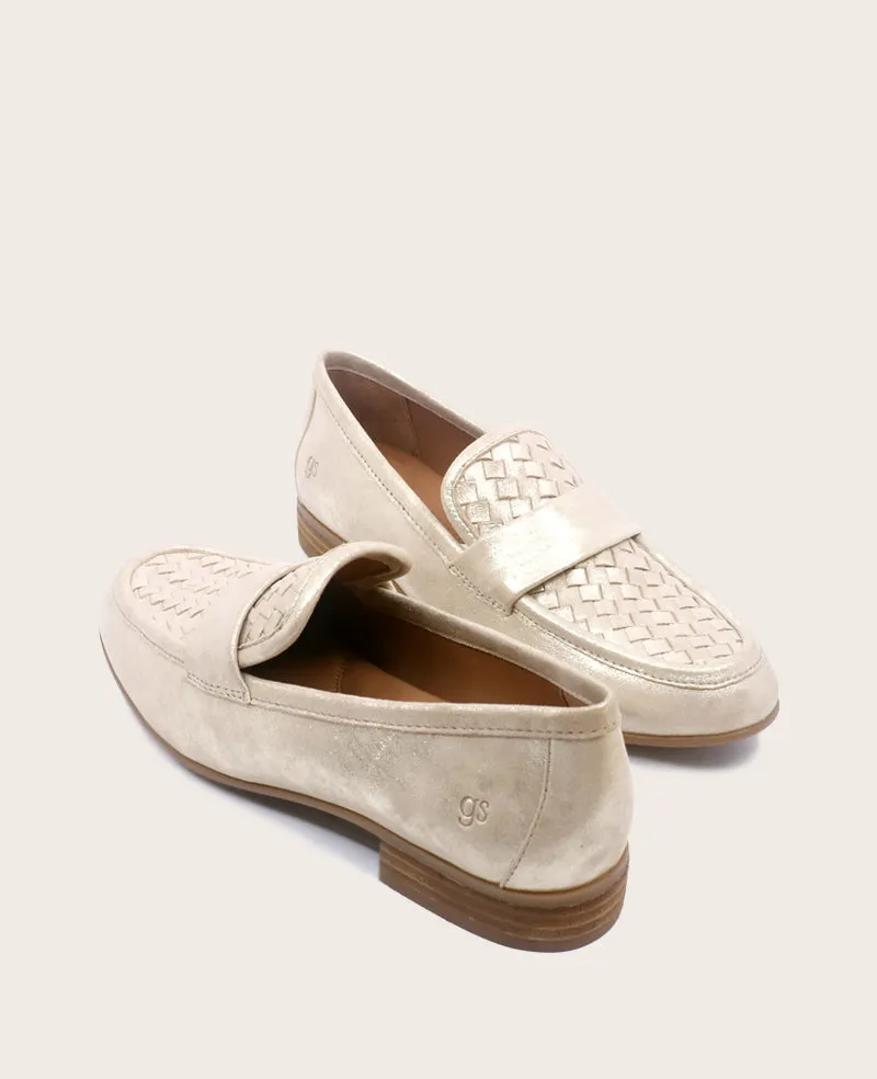 GENTLE SOULS - Crew Woven Metallic Loafer