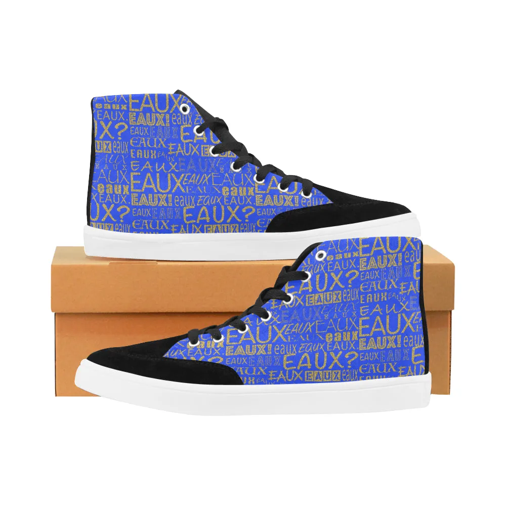 GOLD ALLEAUXVER WOMEN'S HI-TOP SHOES
