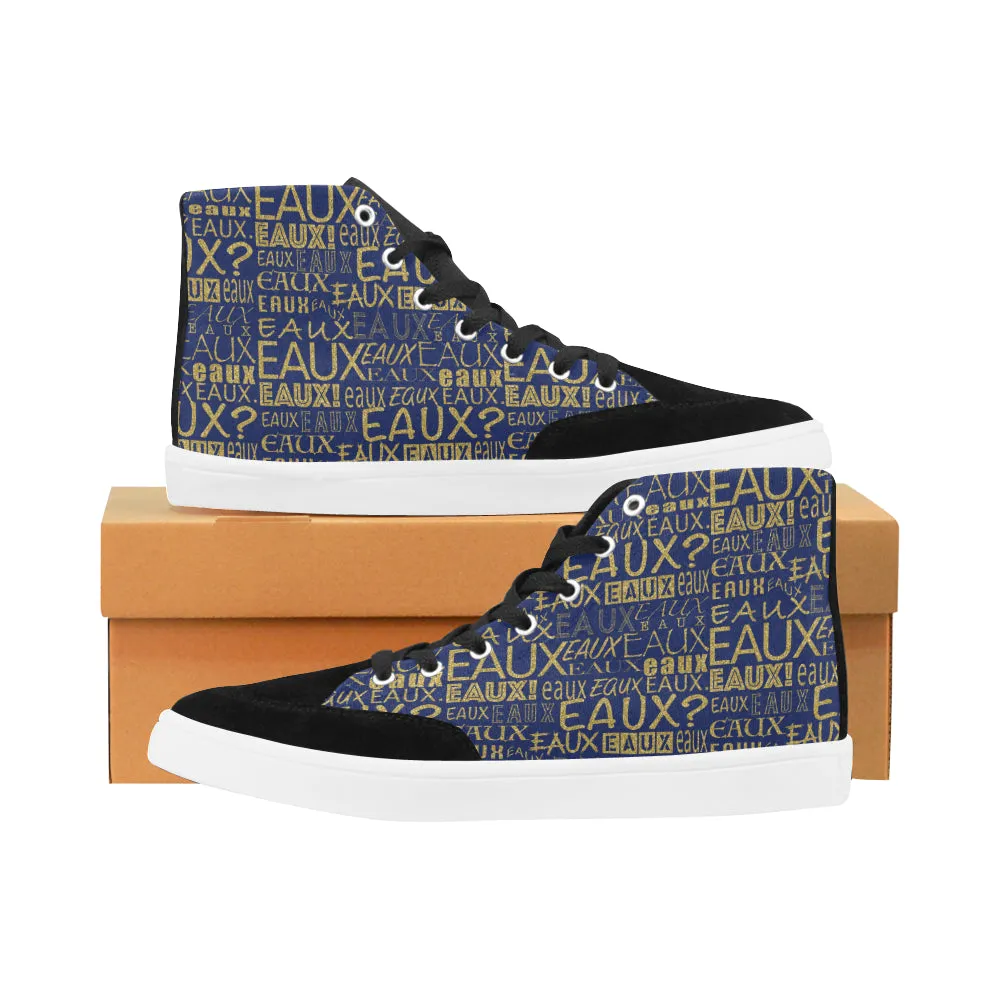 GOLD ALLEAUXVER WOMEN'S HI-TOP SHOES