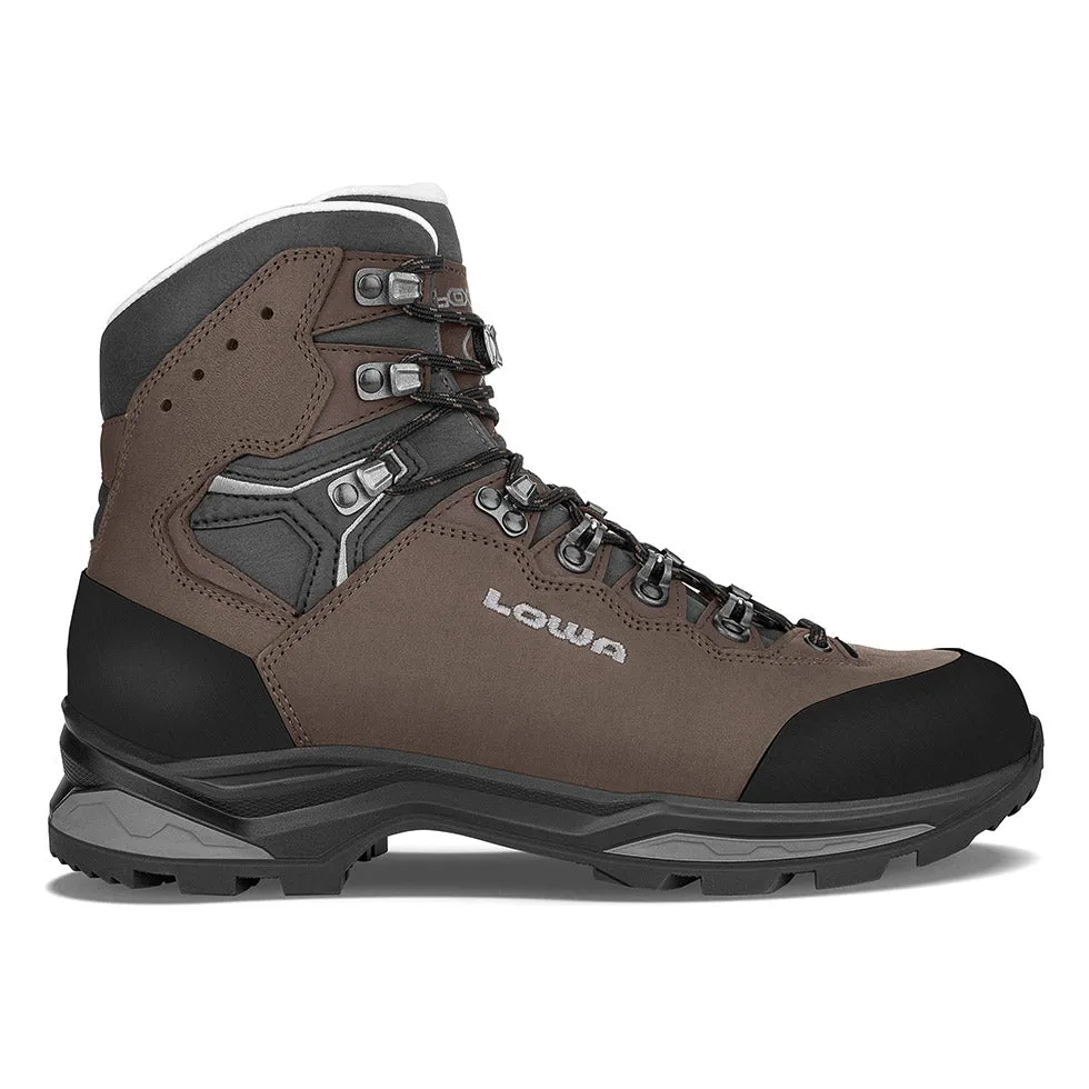 Lowa Camino Evo boots, brown/gray