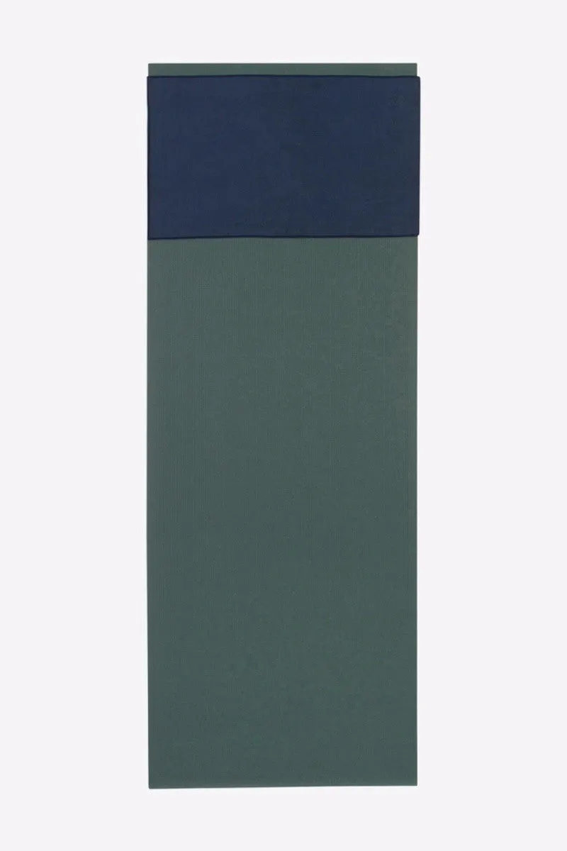 MANDUKA // eQUA HAND YOGA TOWEL - MIDNIGHT
