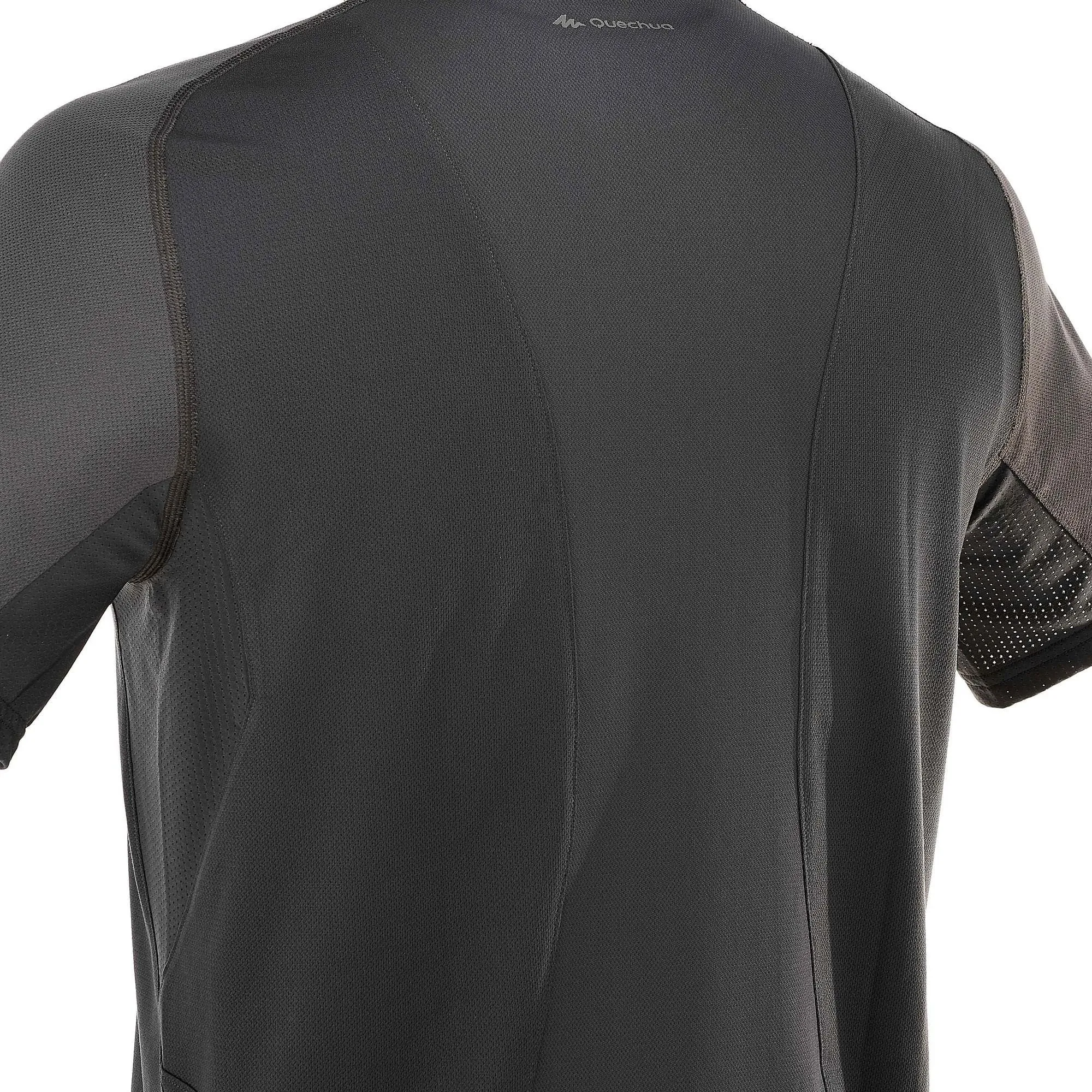 Men's Short-Sleeved Hiking T-Shirt TechFRESH 100