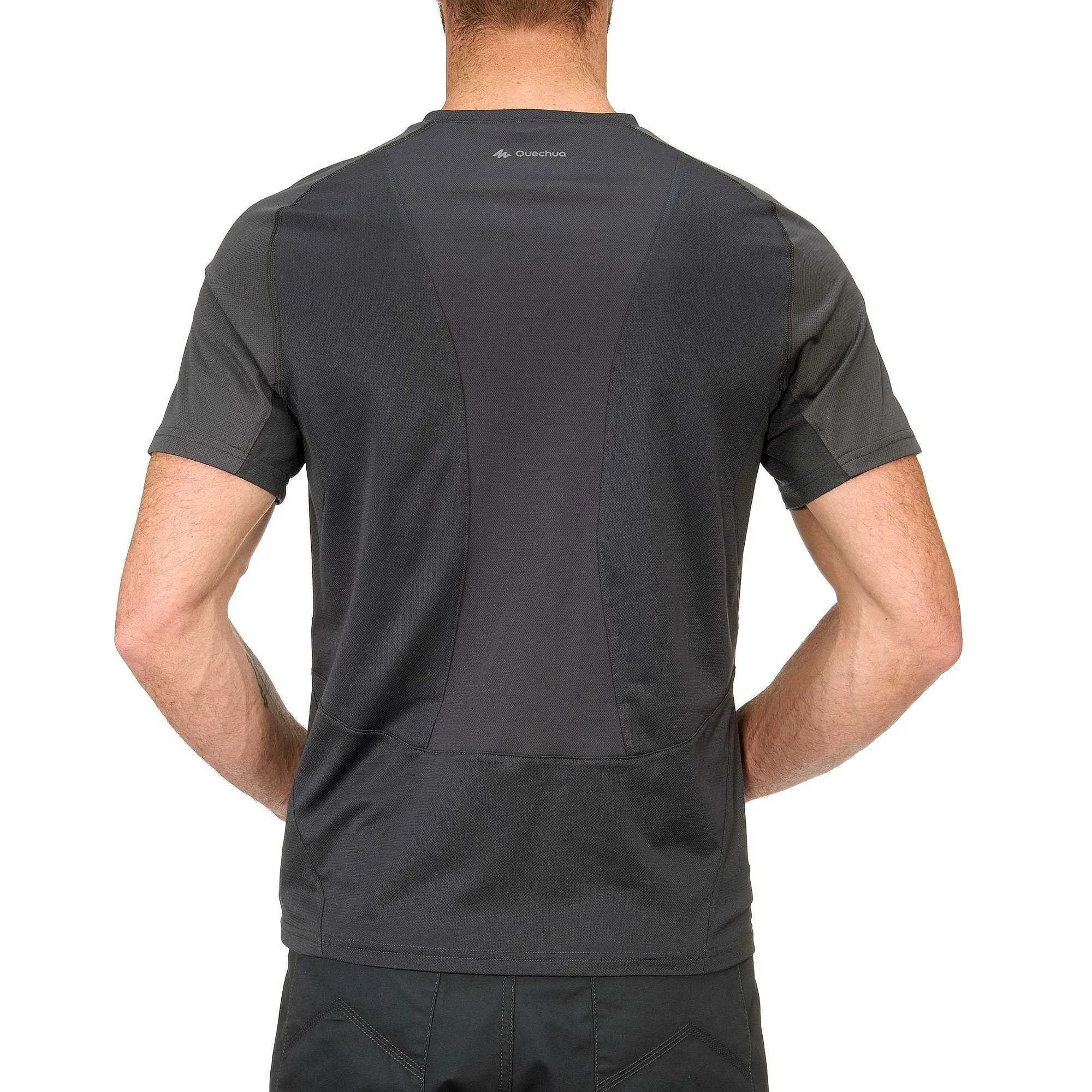 Men's Short-Sleeved Hiking T-Shirt TechFRESH 100