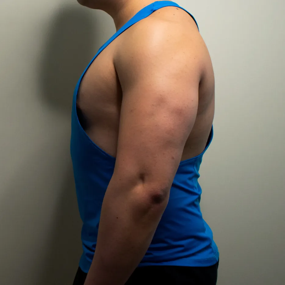 Poly Spandex Blue Stringer