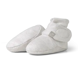 Viscose Bamboo   Organic Cotton Baby Boots - Storm Gray: 0-3M
