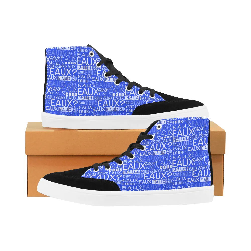 WHITE ALLEAUXVER WOMEN'S HI-TOP SHOES