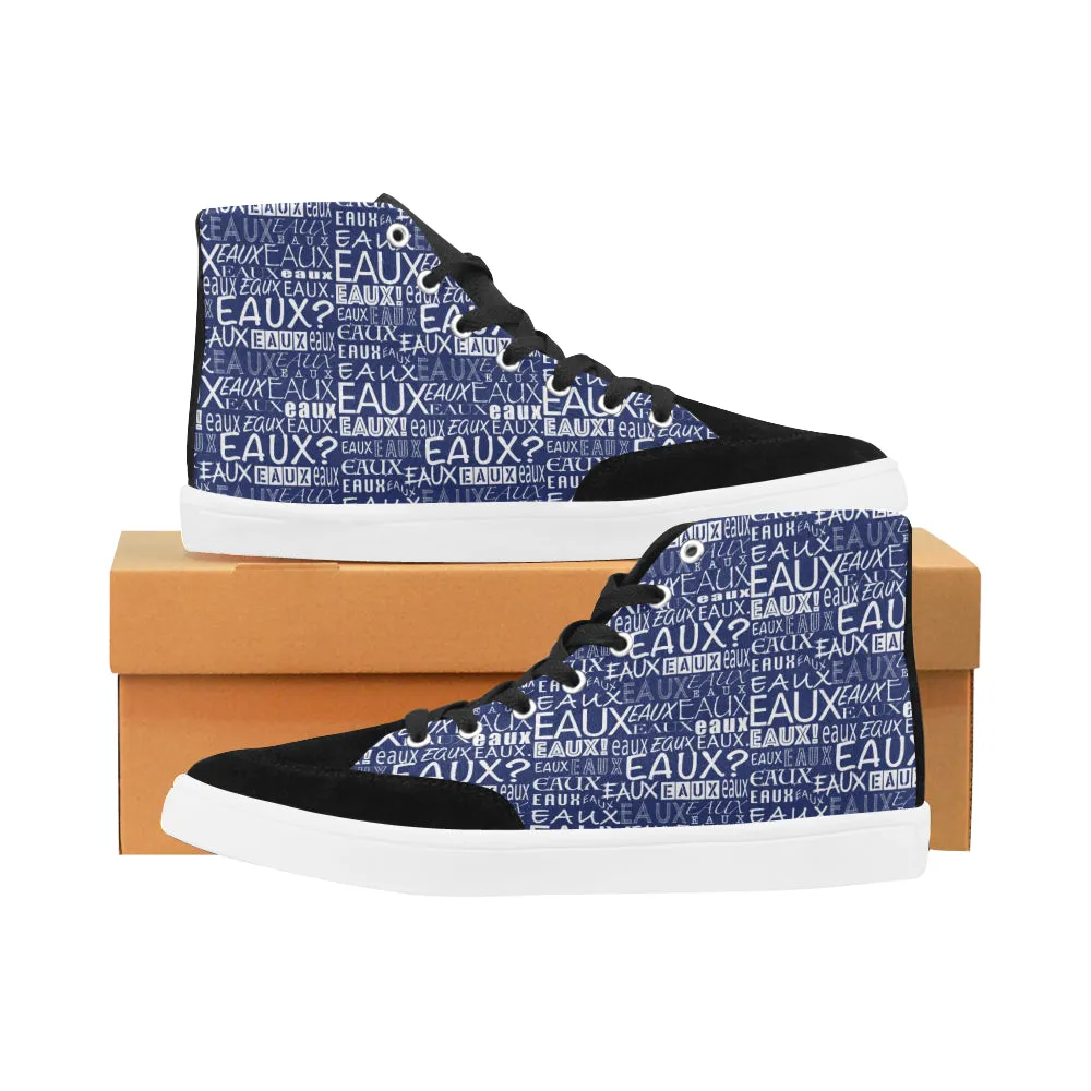WHITE ALLEAUXVER WOMEN'S HI-TOP SHOES