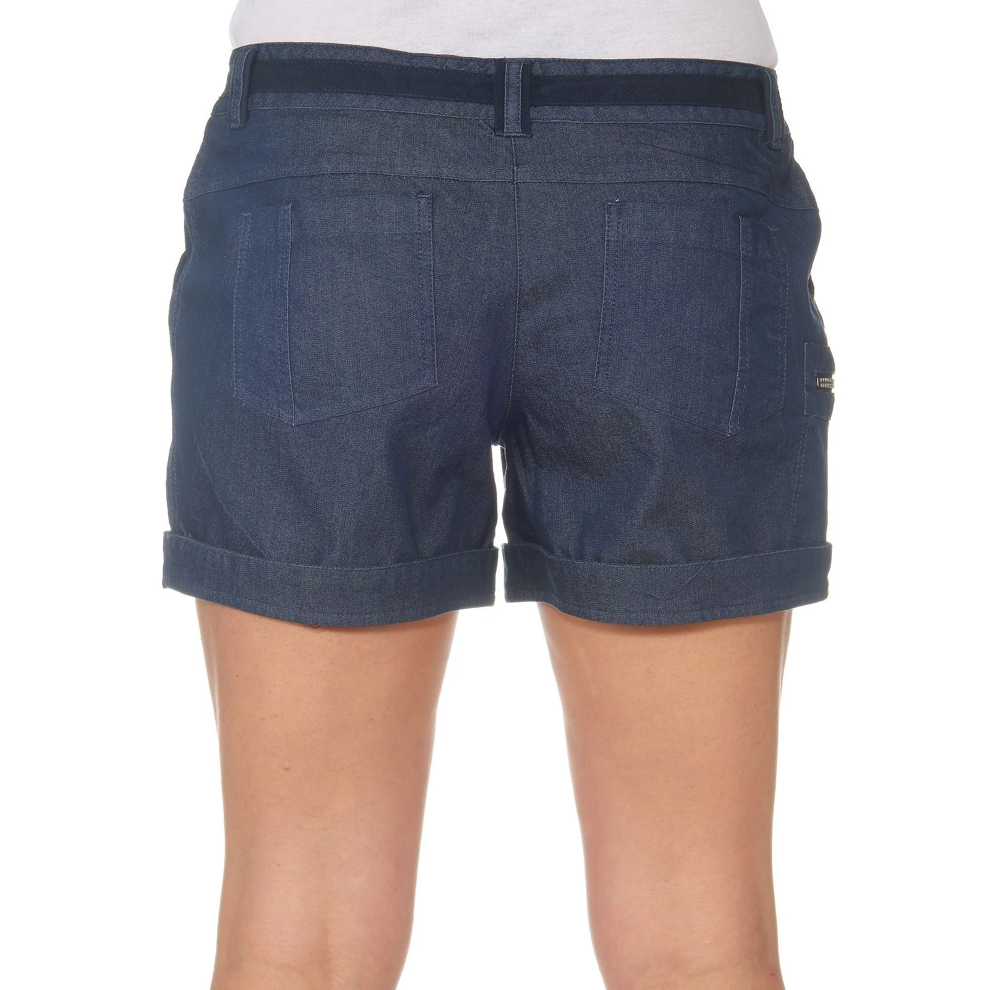 Women's Denim Nature Hiking Shorts Arpenaz 100